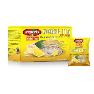 ROBERTS GOLD INST GINGER LEMON TEA 18GX20X12 BOX