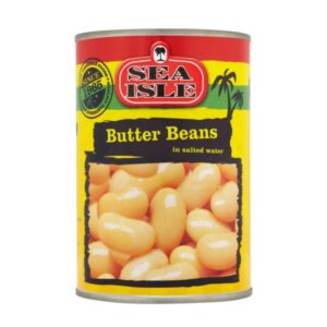 SEA ISLE BUTTER BEANS 12X400G CAN