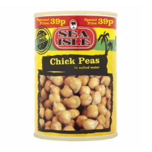 SEA ISLE CHICK PEAS 12X400G CAN