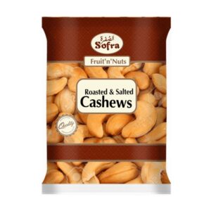 SOFRA CASHEW ROASTED & SALTED 10X180G PM ?2.99