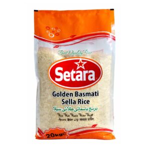 Setara Golden Basmati Sella Rice 20kg