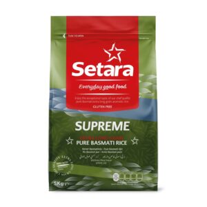 Setara Supreme Long Grain Basmati Rice 5kg PM