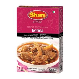 Shan Masala Korma Curry 12x50g