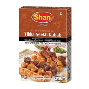 Shan Tikka Seekh Kebab BBQ 12x50g