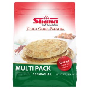 Shana Multipack Chilli Garlic Paratha 6x1200g