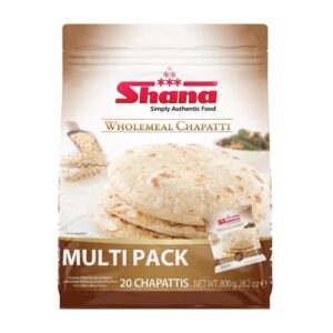 Shana Multipack Wholemeal Chapati 6x800g