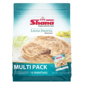 Shana Multipack Wholemeal Lacha Paratha 6x1200g