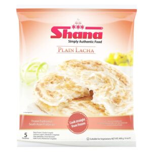 Shana Paratha Lacha Plain 12x400g