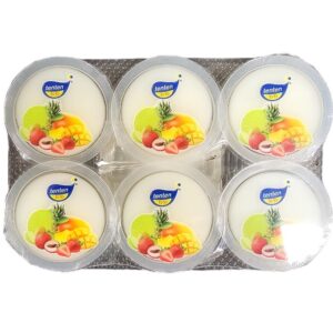 TENTEN JELLY PUDDINGS LYCHEE FLAVOUR 16X6X80G