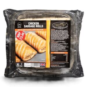 Tayyabah Large Chicken Sausage Roll 12x360g