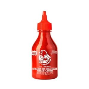 Thai Dragon Sriracha Hot Chilli Sauce Wasabi 6x200ml