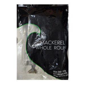 WHOLE MACKEREL 300-500G 10X1KG