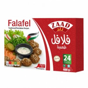 Zaad Palestinian falafel 24pcs 12x400g PM £3.95
