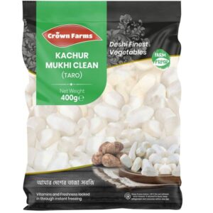 Crown Farm Kachur Mukhee Clean (Taro)400g x 20