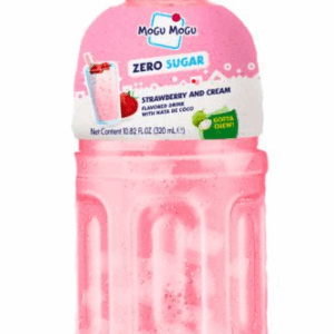 MOGU MOGU STRAWBERRY&CREAM ZERO SUGAR 24X320ML