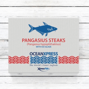 PANGA STEAKS IQF SKIN & BONE on 135-185G 10X900G OCEAN EXPRESS