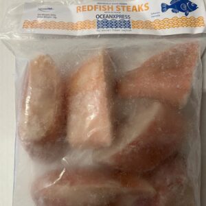 Red Fish Steak 100-200 (10 x 1kg bags) ocean xpress