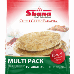 Shana Multipack Chilli Garlic Paratha 6x1200g
