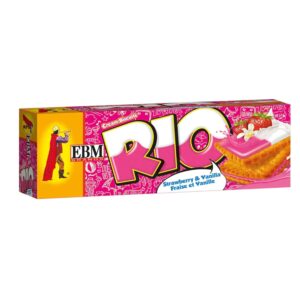PEAK FREANS RIO STRAWBERRY CREAM 24X105.6GM