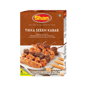 Shan BBQ Tikka Seekh Kebab 12x50g