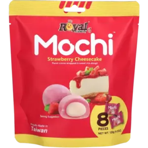 ROYAL MOCHI STRAWBERRY CHEESECAKE 12X120G