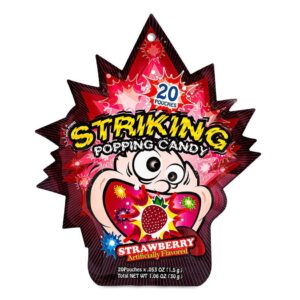 STRIKING LOLLIPOP 13.8G(4X12PK)STRAWBERRY