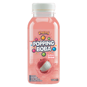 PAPPI LYCHEE BOBA TEA 15X350ML