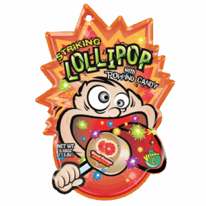 STRIKING LOLLIPOP 13.8(4X12PK)BLOOD ORANGE