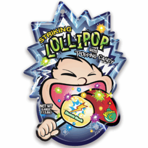 STRIKING LOLLIPOP 13.8G(4X12PK)ELECTRIC SHOCK