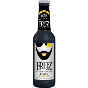 FREEZ MIX SPARKLING LEMON & GINGER FLAVOUR DRINK 24X275ML