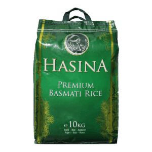 HASINA EXTRA LONG BASMATI RICE 10KG