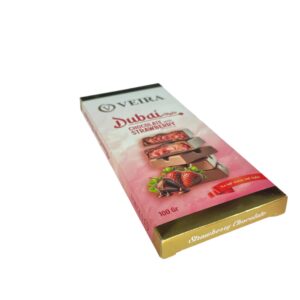 VEIRA DUBAI CHOCOLATE 12X100G STRAWBERRY