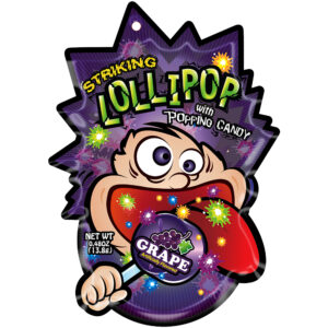 STRIKING LOLLIPOP 13G(4X12PK)GRAPE